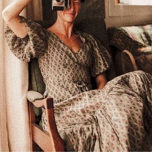 Daughters of India Zuri Wrap Dress